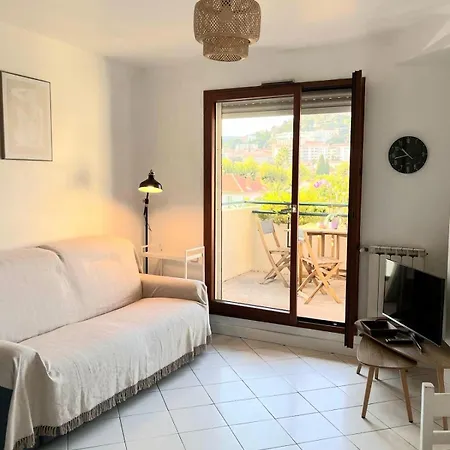 Lejlighed T2, 4 Pers Max, Terrasse Avec Vue Et Parking Prive, Proche Centre Et Hyères